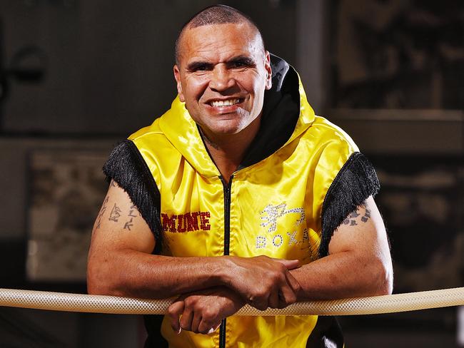 Reckon you have what it takes to seat Anthony Mundine on his arse? Picture: Sam Ruttyn