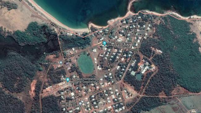 A 16-year-old boy is dead and at least three others are in hospital after a large fight in the remote Territory town of Yirrkala. Picture: Google