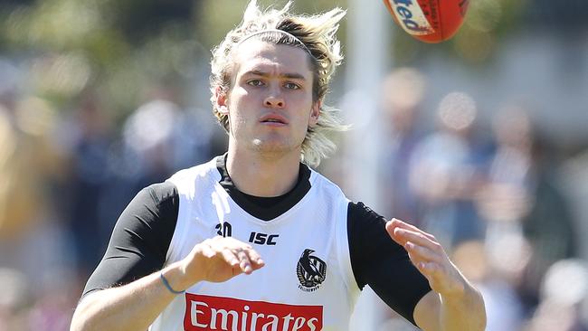 Collingwood’s Darcy Moore. Pic: Michael Klein