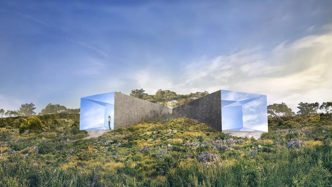 Impression of Project X pavilion by American artist Doug Aitken. Image: DARKLAB