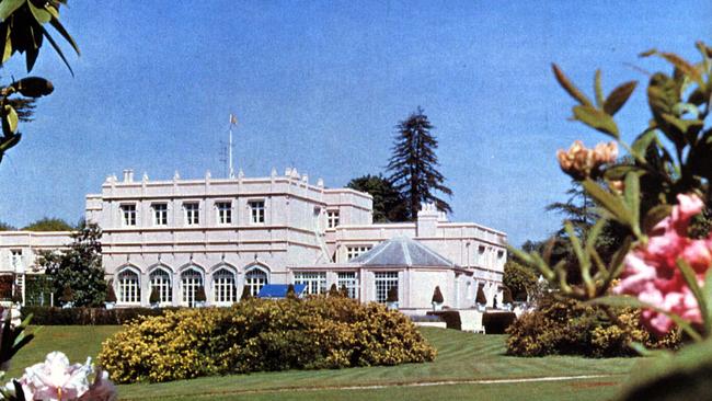 The Royal Lodge in Windsor where Prince Andrew and Sarah Ferguson live.