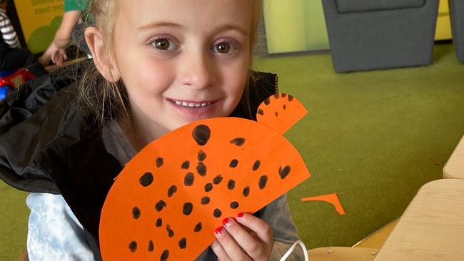 AMAZING:Evie is running 42km over the month of August to raise funds for Children's Hospital Foundation to support kids going through a similar journey to her own - a huge achievement given her respiratory obstacles. Pic: Contributed