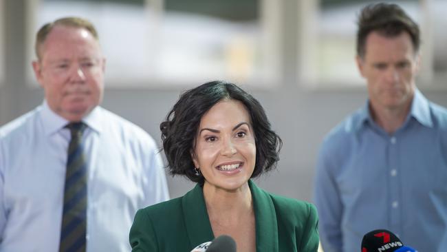 Education Minister Prue Car at Giraween Public School. Picture Jeremy Piper