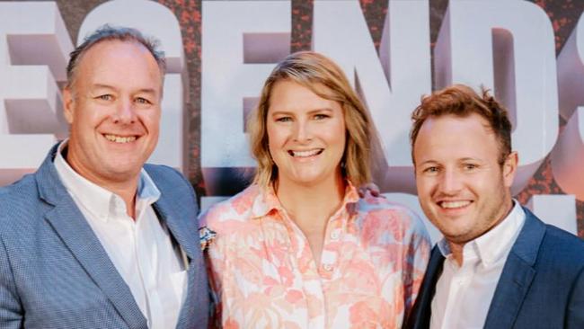 Triple M’s popular Rush Hour trio Leisel Jones, Liam Flanagan, and Ben ‘Dobbo’ Dobbin. Photo: Instagram.