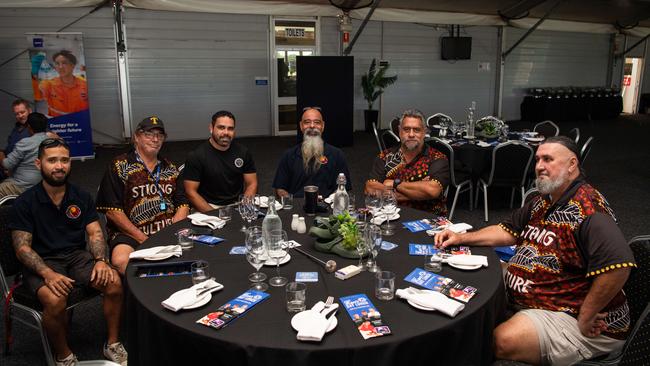 Darwin Indigenous Men's Service, Northern Territory celebrates as International Men's Day Lunch at the Darwin Turf Club Pavilion, Darwin. Picture: Pema Tamang Pakhrin