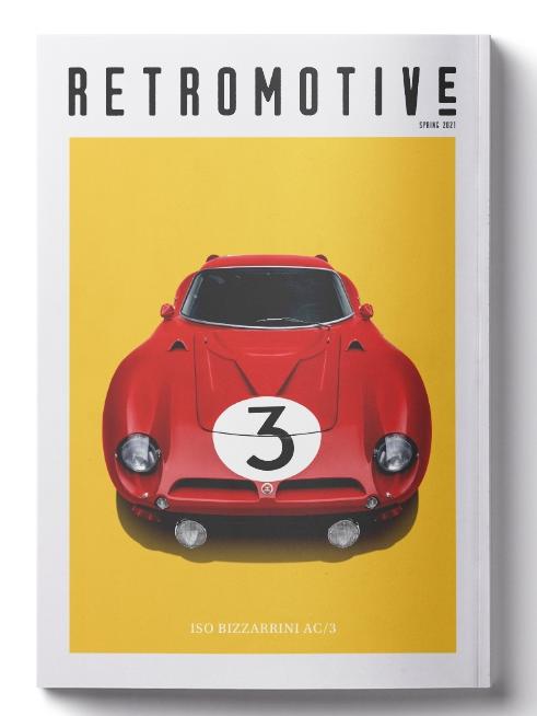 The US launch issue (April 2021) of Retromotive Magazine.