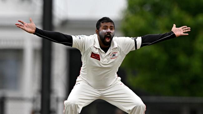 West Coburg’s Mohamed Feshal. Picture: Andy Brownbill