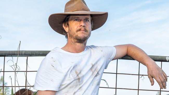 James Dunbier lives with the guilt that cattle farmer David Knowles, 63, died after sending a rescue boat bound for him to his property upstream. Picture Thomas Lisson