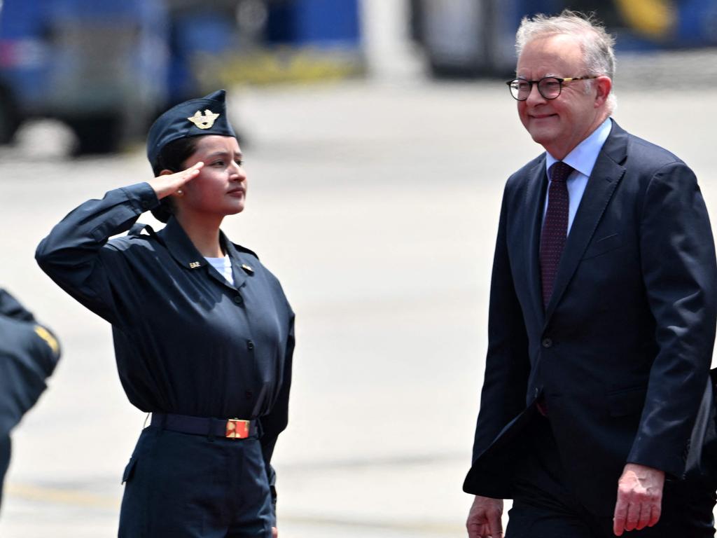 Prime Minister Anthony Albanese will be in Peru for two days of APEC meetings before travelling to Rio de Janeiro for the G20 summit. Picture: AFP