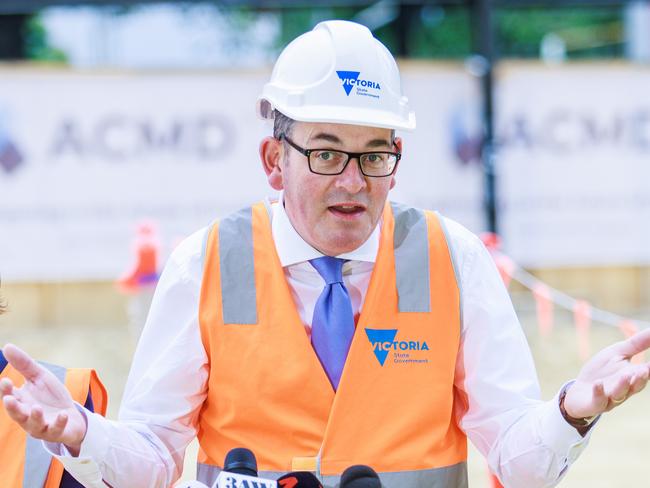 Former premier Daniel Andrews’ Commonwealth Games failure cost taxpayers $586m. Picture: Aaron Francis