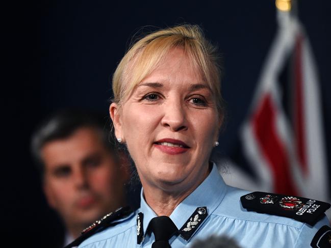 Queensland Police Commissioner Katarina Carroll. Picture: Dan Peled/NCA NewsWire