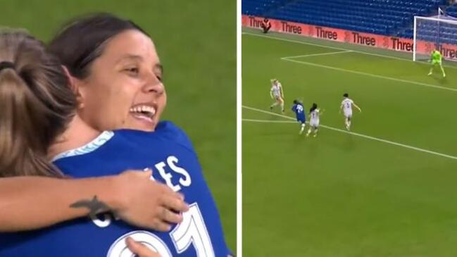 Sam Kerr stars for Chelsea with stunning goal