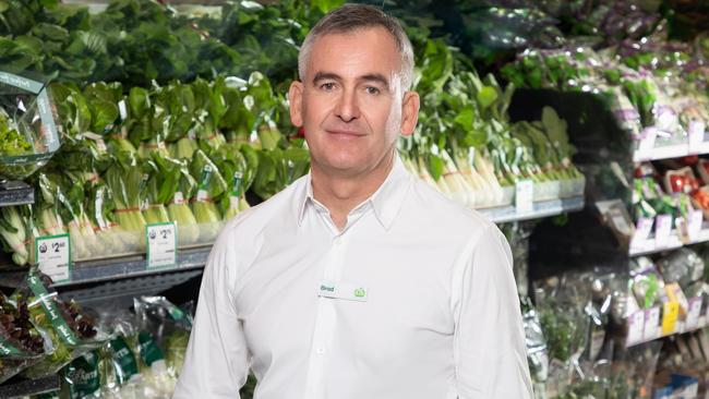 Woolworths CEO Brad Banducci has said his company’s would reduce its potential profit haul if it was ‘the right thing’ for customers. Picture: NewsWire