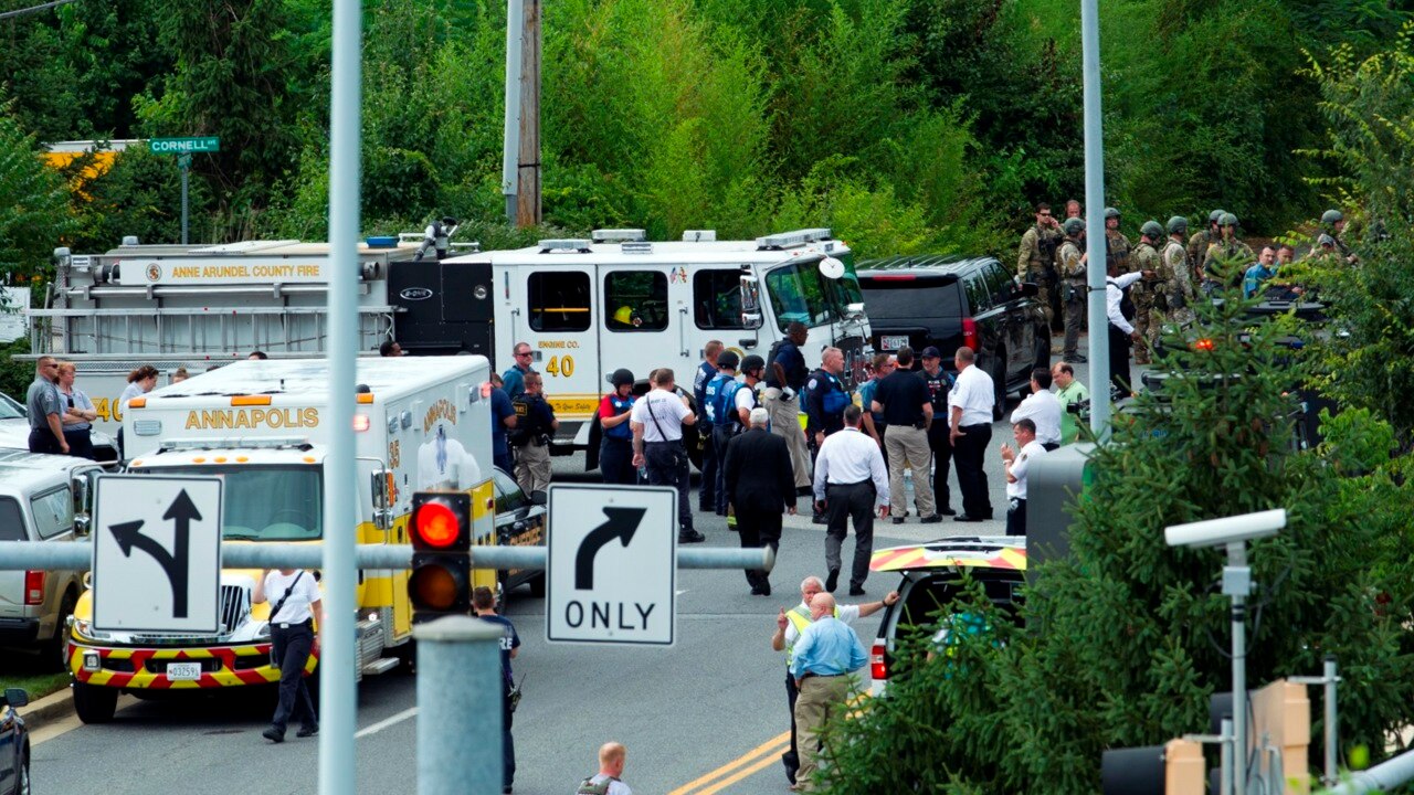 Five People Confirmed Dead In Maryland Shooting | Sky News Australia