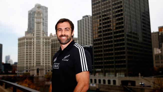 Conrad Smith of the All Blacks poses for a portrait in Chicago.