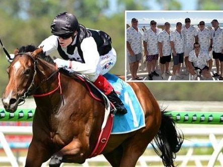 The Boyz On Tour syndication are looking to win the Magic Millions with Black Soil Bloodstock and La Bella Boom at the Gold Coast. Picture: News Corp Australia