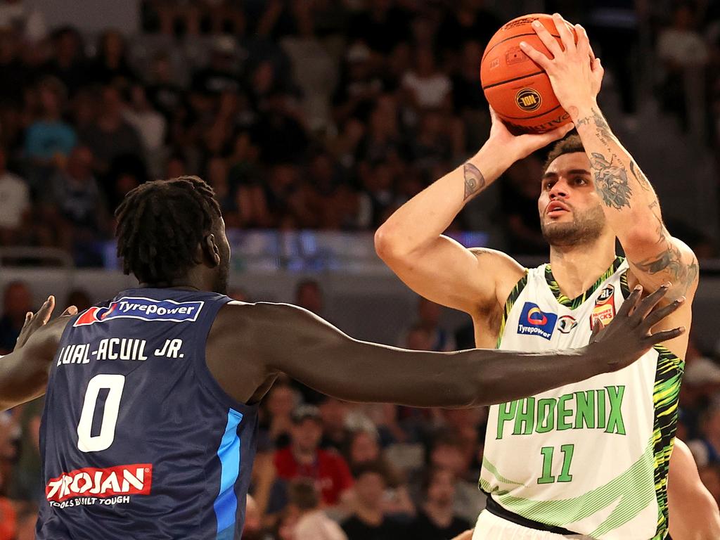 Abdel Nader has become the NBL’s No.1 foul artist. Photo: Getty