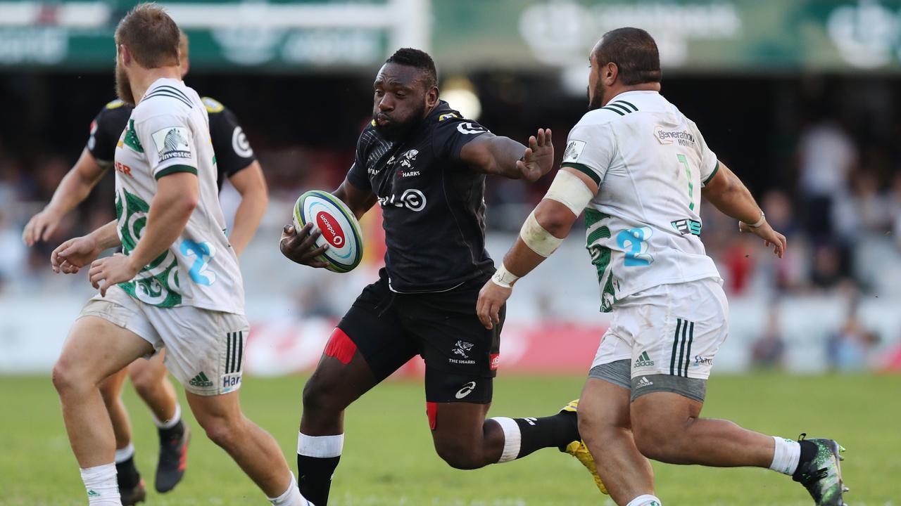 Tendai ‘Beast’ Mtawarira of the Sharks at Kings Park in Durban.