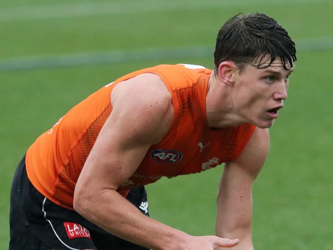 Carlton AFLW and AFL training at Ikon Park. 15/02/2020.  Sam Walsh . Pic: Michael Klein