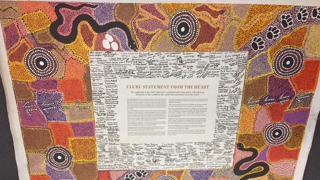 The Uluru Statement from the Heart.