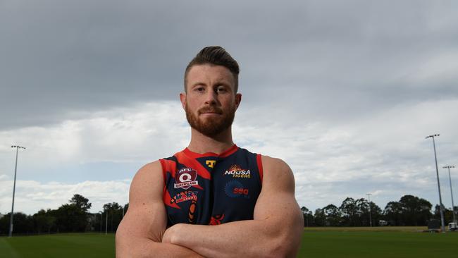 Noosa Tigers captain Aaron Laskey says there’s work to be done ahead of club’s 2022 QAFL fightback.