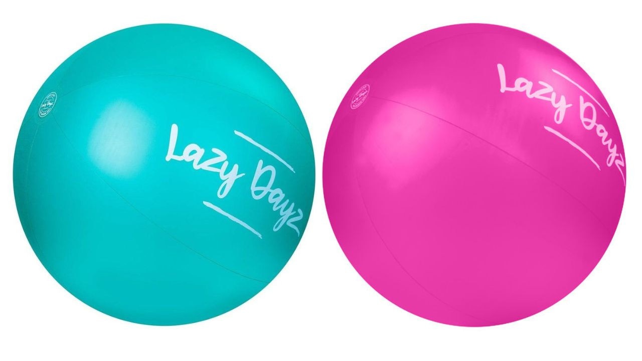 LazyDayz Inflatable Jumbo Beach Ball. Picture: LazyDayz