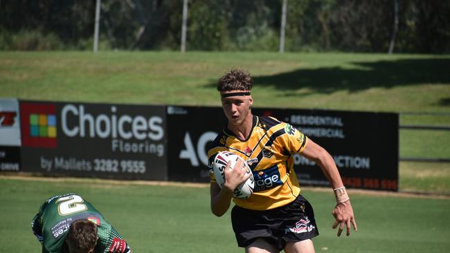 Cyril Connell Challenge game between the Ipswich Jets and Sunshine Coast Falcons. Saturday March 18, 2023. Picture, Nick Tucker.