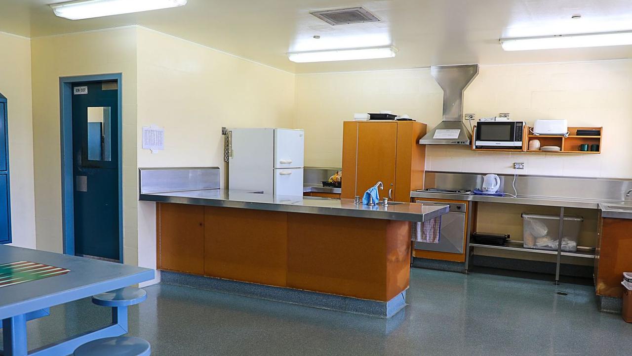 Inside a residential unit at Maryborough Correctional Centre.