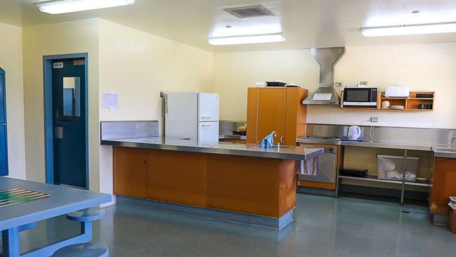 Inside a residential unit at Maryborough Correctional Centre.