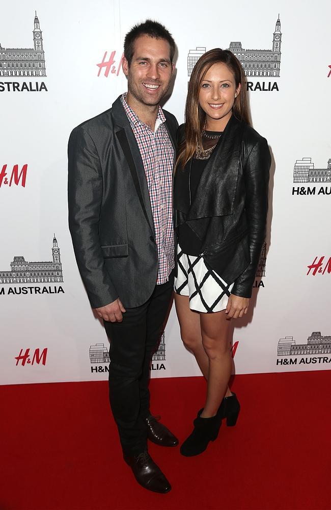 TV personalities Dan Reilly and Dani Wales. (Photo by Graham Denholm/Getty Images)