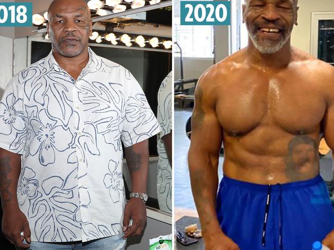 Mike Tyson has undergone a stunning body transformation.