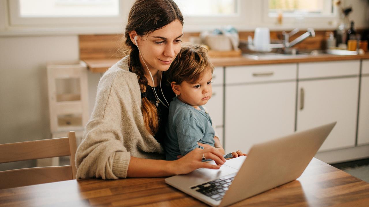 Staff also said working from home has made family life easier. Picture: iStock