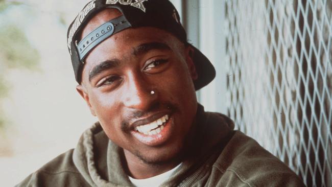 Rapper Tupac Shakur.