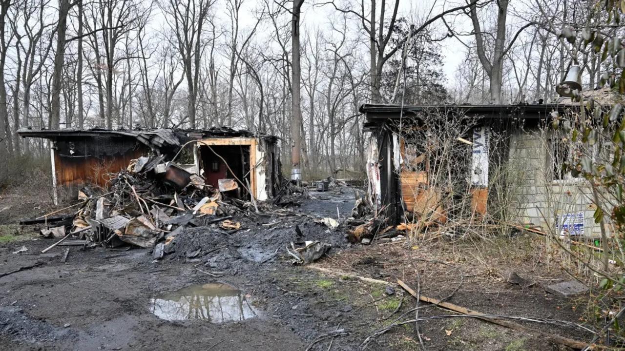 New Jersey woman fighting eviction blows herself up in house full of cats. Picture: Paul Martinka for NY Post