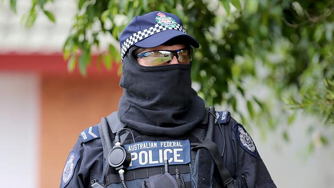 Malcolm Turnbull will announce an extra $321 million for the Australian Federal Police. Picture: AFP/ NSW Police