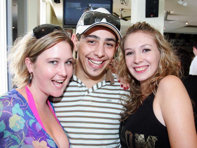 Brooke Kuhl, Justin Agius and Helga Riedemann at Billy’s Beach House.