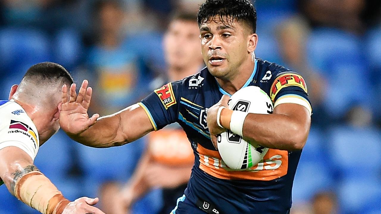 Tyrone Peachey in action for the Titans.