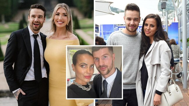 Liam Payne's ex-girlfriend Sophia Smith (pictured right) has got engaged two months after his death. Pictures: Getty, Instagram