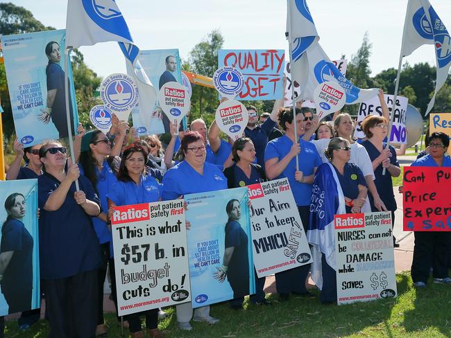 Nurses are set to strike for the first time since 2013. Picture: Adam Ward