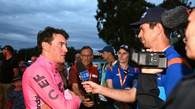 Stage winner Alberto Bettiol of Italy. (Photo by Tim de Waele/Getty Images)