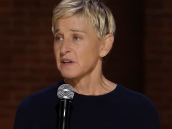 Ellen DeGeneres in her Netflix special