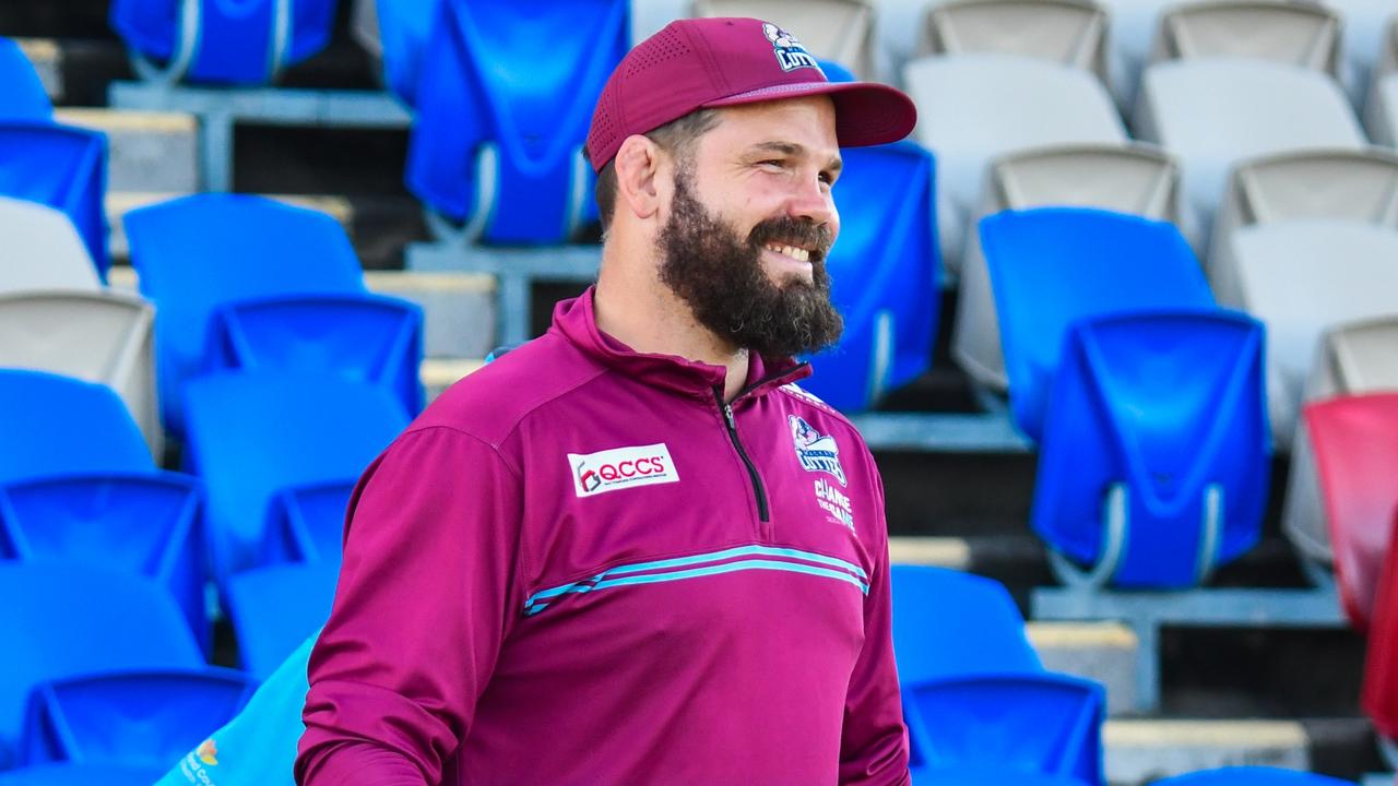 Adam Cuthbertson has been signed on as Mackay Cutters' Queensland Rugby League head coach for the 2025 season. Picture: Mackay Cutters