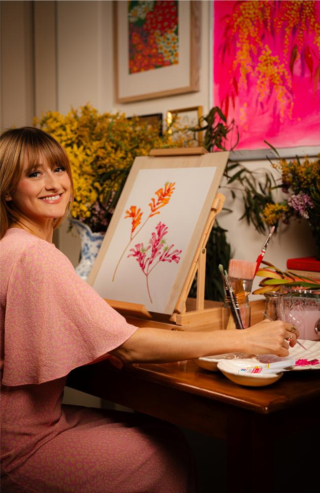 Townsville born textile designer Lauren Stringini is partnering with Myer for a new collection. Picture: Supplied