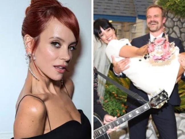 Lily Allen has confirmed her split from David Harbour.