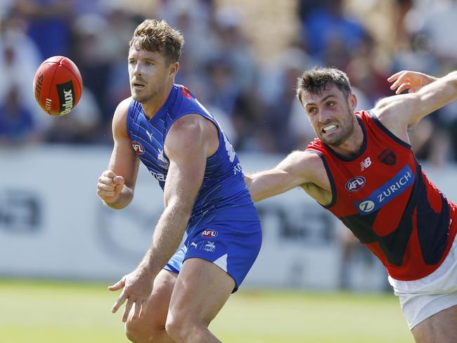 Parker in action for the Roos. Picture: Michael Klein