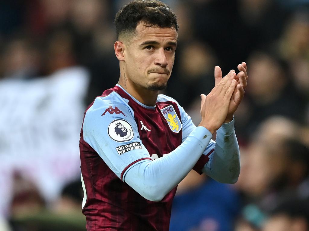 Philippe Coutinho says former teammates Steven Gerrard can take Aston Villa  to Champions League