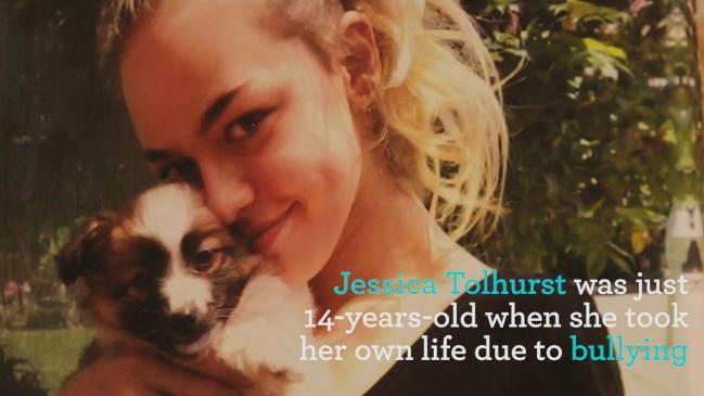 Jessica Tolhurst took her own  life due to bullying