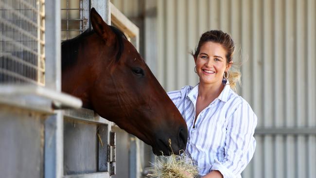 Melbourne Cup-winning jockey Michelle Payne was The Australian’s Australian of the Year for 2015. Picture: Aaron Francis