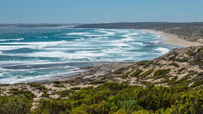 The wild coastline of Eyre Peninsula, South Australia. Picture: Greg Snell/SATC