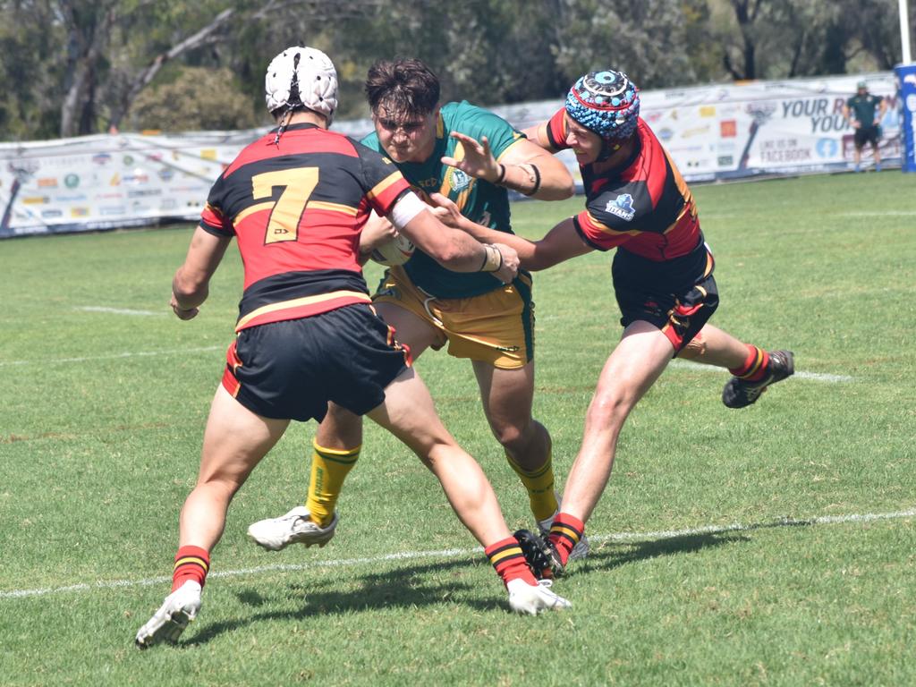 Dolphins Cup grand final, St Brendan’s College versus Rockhampton Grammar School, at Rugby Park on August 16, 2024.